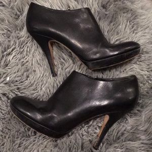 Via Spiga black ankle booties. Real leather. 9.5sz